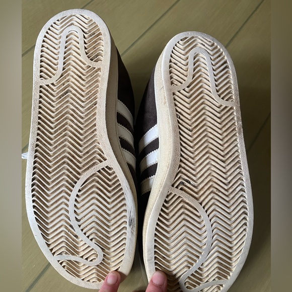 Adidas Mens Brown Suede Shoes - Picture 7 of 9